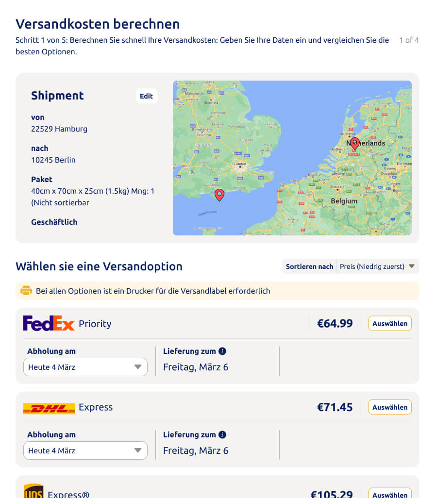Screen Import Export