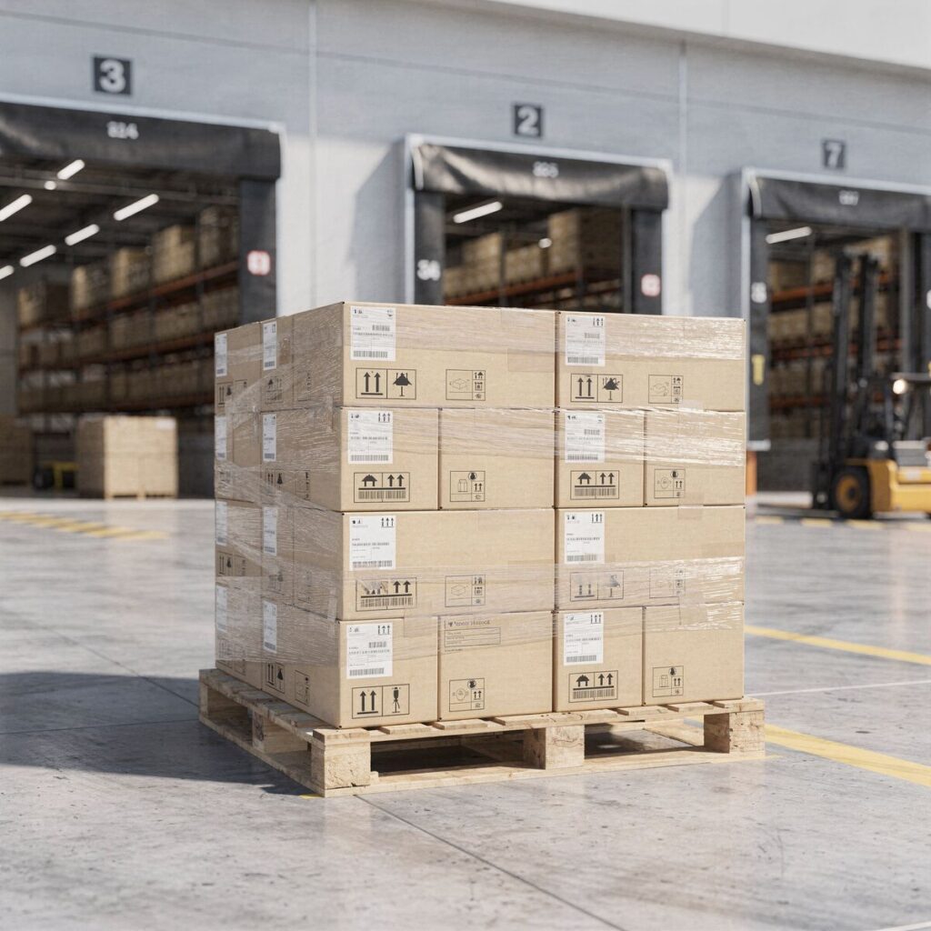 Pallet shipping with LetMeShip.