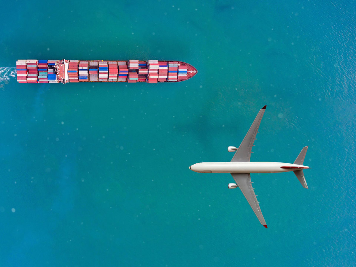 Sea freight versus air freight? How the decision affects your business.