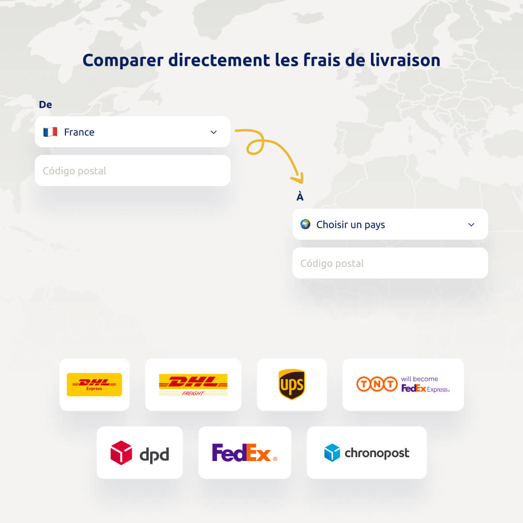 Compare les offres de toutes les entreprises de transport en un coup d'œil.