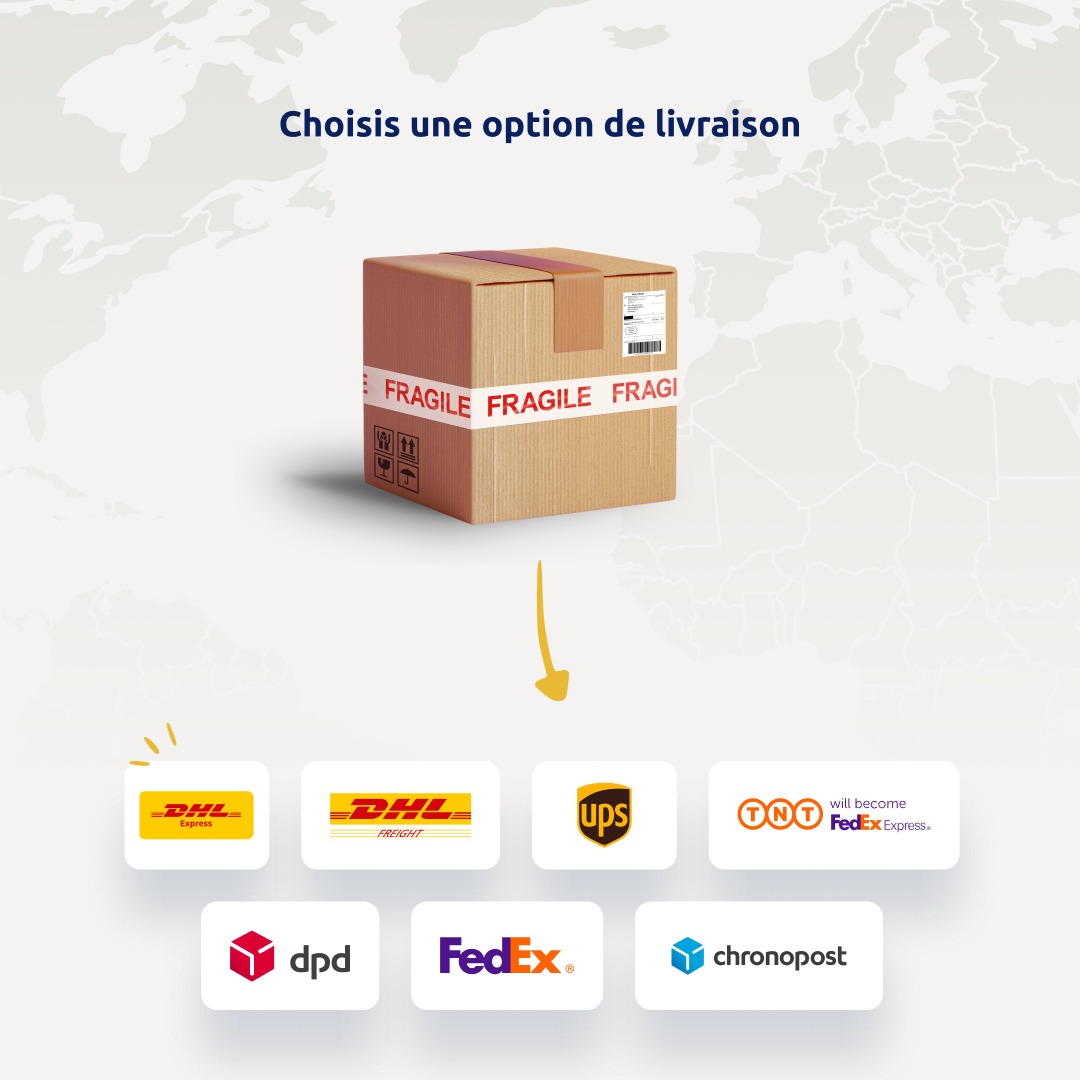 Choisissez l'option la mieux adaptée à votre envoi.